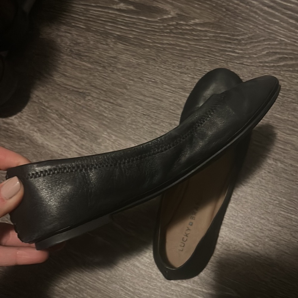 Lucky Brand Black flats EUC - Picture 5 of 5